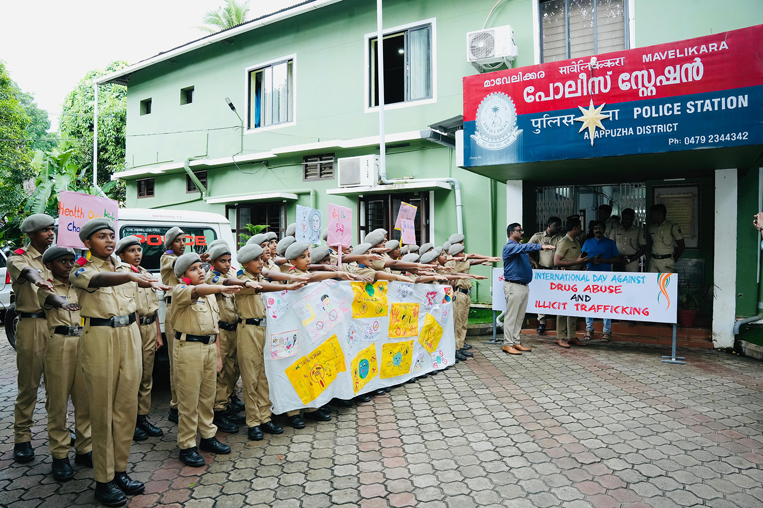 Anti-Drug Awareness Initiatives by Our Cadets