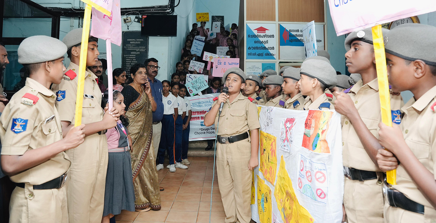 Anti-Drug Awareness Initiatives by Our Cadets